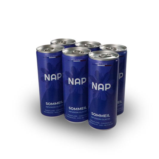NAP Drinks — infusion glacée naturelle camomille passiflore 250ml