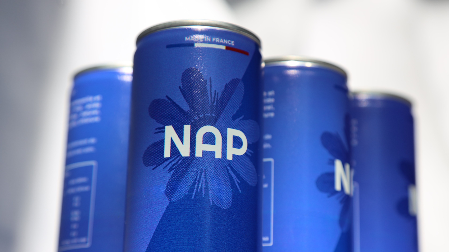 NAP Drinks — infusion glacée naturelle camomille passiflore 250ml
