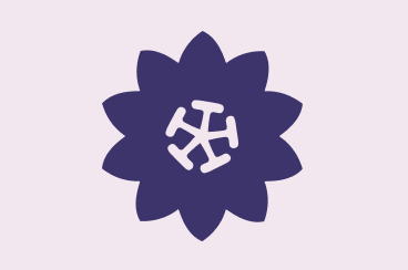 NAP flower icon, Murex mark on Sakura