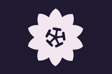 NAP flower icon, Sakura mark on Cosmo