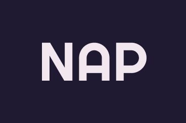 NAP logo, Sakura mark on Cosmo